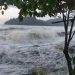 Kondisi gelombang tinggi di perairan Gorontalo Utara, Sabtu (16/1/2021) (istimewa)