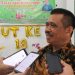 Ikbal Maku Selaku Kepala Desa Polohungo Kecamatan Tolangohula. (Putra/Gopos)
