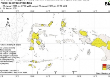 Potensi Hujan Lebat BMKG