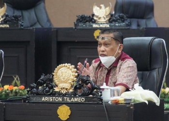 Ketua Komisi C DPRD Kota Gorontalo, Ariston Tilameo.