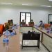 Rapat kerja sama operasional penetapan peserta Jaminan Sosial Ketenagakerjaan (Jamsostek) sektor informal 20.000 pekerja rentan berbasis data terpadu yang dibiayai APBD Kabupaten Bone Bolango tahun 2021, di ruang rapat Lantai 2 Mal Pelayanan Publik (MPP) Bone Bolango, Selasa (16/2/2021). (Foto AKP/Kominfo)