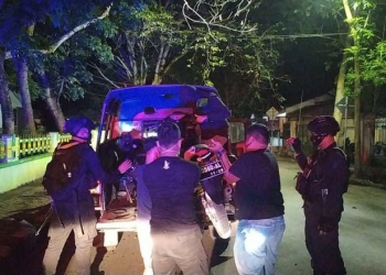 Tim Ilato Brimob bubarkan Balapan Liar