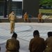 Bupati Hamim Pou saat memimpin apel akhir masa jabatan bersama para pimpinan OPD (foto AKP/Kominfo)