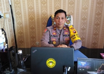 Kapolsek Tapa, Iptu Moh. Atmal Fauzi.(Rahman/gopos)