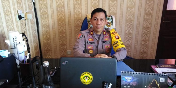 Kapolsek Tapa, Iptu Moh. Atmal Fauzi.(Rahman/gopos)