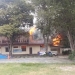 Gedung serbaguna Polres Gorontalo terbakar