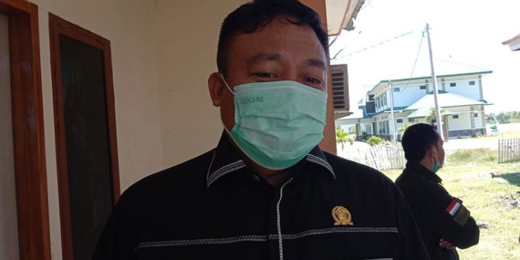 Ketua Komisi II Dekab Pohuwato, Rizal pasuma. (Azhar/Gopos).
