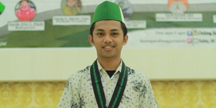 Mohammad Rivaldy Hapili sebagai Ketua Umum HMI Cabang Gorontalo. foto: Istimewa.