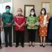 KUNKER - Kunjungan Kerja Wakil Bupati Sigi, Paulina, disambut Wakil Bupati Pohuwato, Amin Haras, Kamis (4/2/2021). (Azhar/gopos)