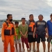 NELAYAN - Para nelayan yang mengalami kecelakaan di Pulau Lahe, Kecamatan Marisa, Pohuwato, berhasil diselamatkan oleh tim Basarnas Gorontalo. (istimewa)