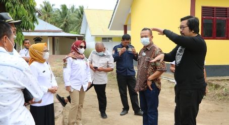Kunjungan kerja Komisi III DPRD Provinsi Gorontalo ke SMA 6 Gorontalo Utara. Foto: Istimewa.