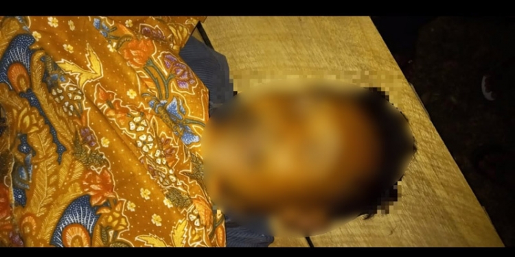 PENEMUAN MAYAT - AO, pria berusia 60 tahun ditemukan tak bernyawa di sebuah pondok di tepi jalan GORR. (istimewa)