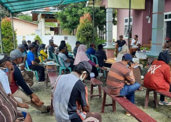 Kunjungan Kerja Komisi II DPRD Provinsi Gorontalo di Desa Sidodadi, Kecamatan Bendung Rejo. Foto: Istimewa.
