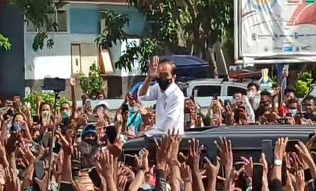 Tangkapan layar, rekaman video kunjungan ke NTT beberapa hari lalu.(istimewa)