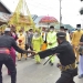 ADAT MOLOOPU - Bupati Pohuwato, Saipul Mbuinga menjalani prosesi adat Moloopu, Sabtu (27/2/2021). (Diskominfo Pohuwato)