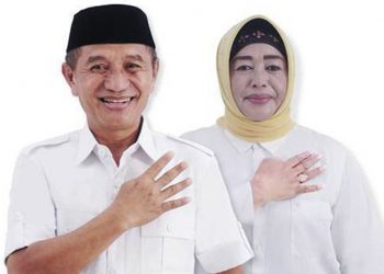Pasangan bupati-wakil bupati Pohuwato terpilih, Saipul Mbuinga-Suharsi Igrisa.