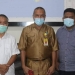 TANDA TANGAN DIGITAL - Kepala Diskominfo Pohuwato, Supratman Nento (tengah), Kadis Kominfo Bone Bolango, Sugondo Makmur (kanan), serta Kadis Kominfo Gorontalo Utara, Robin Daud (kiri), membahas implementasi tanda tangan digital, Selasa (2/2/2021).