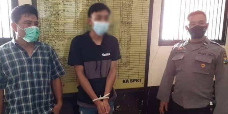 RHP (24) diamankan oleh unit Resmob SatReskrim Polres Tulungagung, (istimewa)