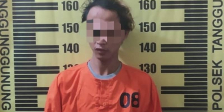 Unit Reskrim Polsek Tanggunggunung berhasil mengamankan KH (29) atas dugaan dugaan kepemilikan, pengedar pil koplo.