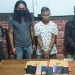 Satreskrim Polres Pohuwato mengamankan pelaku pencurian handphone di Desa Duhiadaa, Kecamatan Duhiadaa, Kabupaten Pohuwato, Senin (15/2/2021). (istimewa)