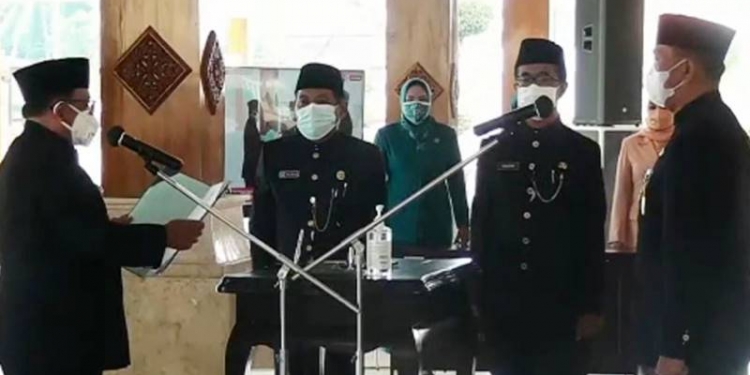 Penjabat (Pj) Sekda Kabupaten Blitar, Mujianto, akhirnya ditunjuk menjadi Pelaksana Harian (Plh) Bupati Blitar (istimewa)