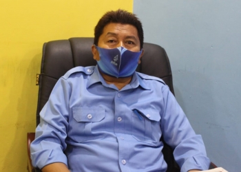 Direktur Perusahaan Daerah Air Minum (PDAM) Kabupaten Gorontalo Rivo Hiola (Putra Gopos)
