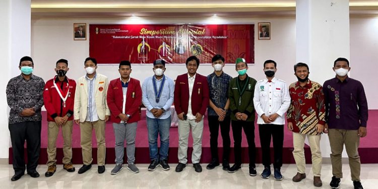Ketua DPP IMM, Warek II UMGo, DPD IMM Gorontalo dan Kelompok Cipayung Plus Gorontalo.