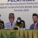 Wakil Bupati Bone Bolango Merlan Uloli saat menghadiri sekaligus membuka Pelatihan Kader Pembangunan Manusia Tingkat Kabupaten Bone Bolango (Foto Irul/ Diskominfo)
