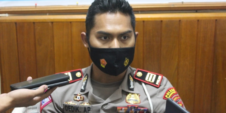 Kasat Lantas Polres Gorontalo Kota, AKP Dedik Agus Purwanto. (putra/gopos)