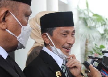 Bupati Gorontalo, Nelson Pomalingo. (Putra/gopos)