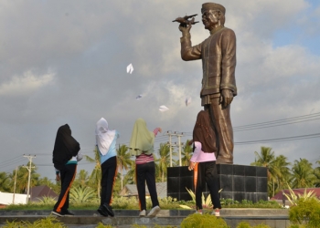 Kawasan Bandara Djalaluddin Gorontalo akan dilakukan penataan oleh Pemprov dan Pemkab Gorontalo agar semakin cantik dan menarik. (foto Haris/Pemprov Gorontalo)