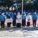 Wakil Bupati Bone Bolango Merlan Uloli saat foto bersama dengan seluruh anggota KORPRI Kabupaten Bone Bolango (Indra/Gopos)