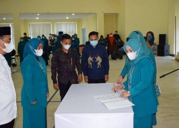 Pelantikan TP PKK