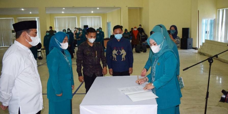 Pelantikan TP PKK
