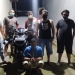 Terduga pencuri sepeda motor (kaos biru) berhasil dibekuk tim Opsnal Pores Gorontalo Utara. (Humas Polda Gorontalo)
