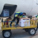 Sebanyak 3.530 vial vaksin tiba di Bandara Djalaludin Gorontalo dan mendapat pengawalan dari Kapolsek Bandara bersama Tim Dinas Kesehatan Provinsi Gorontalo.(putra/gopos)