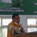 Wakil Bupati Gorontalo, Hendra Hemeto saat membuka kegiatan latihan kerja. (putra/gopos)