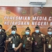 Peresmian Media Center Kejaksaan Negeri Blitar, Selasa (30/3/2021) (mt/gopos)