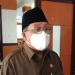 Wali Kota Blitar Santoso saat diwawancarai seusai pelaksanaan Evaluasi Penekanan Tugas Anggota Gugus Tugas Kota Layak Anak. (foto: ma'ruf/gopos)
