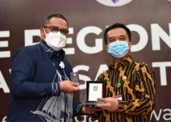 Pelaksanaan pre regional meeting pengembangan ekonomi khusus untuk kawasan Teluk Tomini (istimewa)