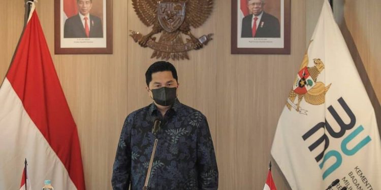 Menteri BUMN Erick Thohir