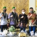 Pengurus Besar HMI bersama Pengurus HMI Cabang Gorontalo menjalin silaturahmi bersama Bupati Kabupaten Gorontalo, Nelson Pomalingo. (Foto: Istimewa)