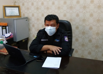 Kepala Bidang Pelayanan Kesehatan, Dinas Kesehatan Provinsi Gorontalo, Andriyanto Abdussamad. (Foto : Tim Infokom/Dinkesprov)