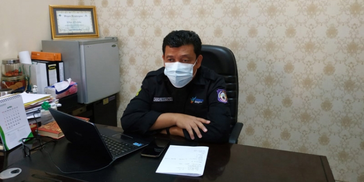 Kepala Bidang Pelayanan Kesehatan, Dinas Kesehatan Provinsi Gorontalo, Andriyanto Abdussamad. (Foto : Tim Infokom/Dinkesprov)