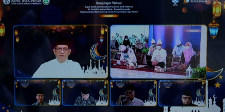 kunjungan virtual ke Pesantren