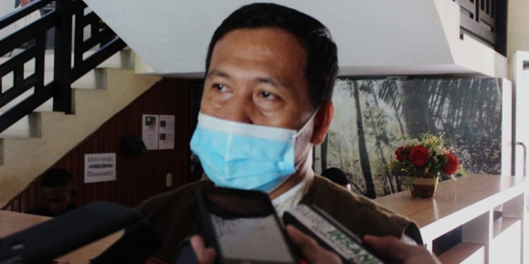 Kepala BPBD Kabupaten Gorontalo, Sumanti Maku.