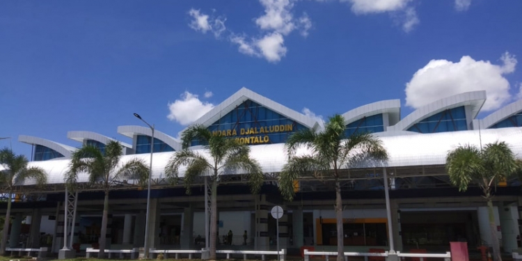 Bandara Djalaluddin Gorontalo. (Putra/gopos)