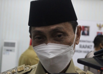 Bupati Gorontalo, Nelson Pomalingo. (Putra/gopos)