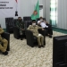Bupati Gorontalo Nelson Pomalingo bersama Wakil Bupati Hendra S Hemeto, Kepala Kejaksaan Negeri Armen Wijaya, serta undangan lainnya saat mengikuti Rapat Koordinasi Kepala Daerah Hasil Pemilihan Kepala Daerah (Pilkada) 2020 Serentak bersama Presiden Joko Widodo secara daring. (Putra Gopos).