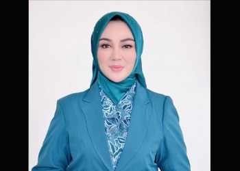 Wakil Ketua Tim Penggerak Pemberdayaan Kesejahteraan Keluarga (TP-PKK) Kabupaten Gorontalo Sitti Fatrah Sunge.